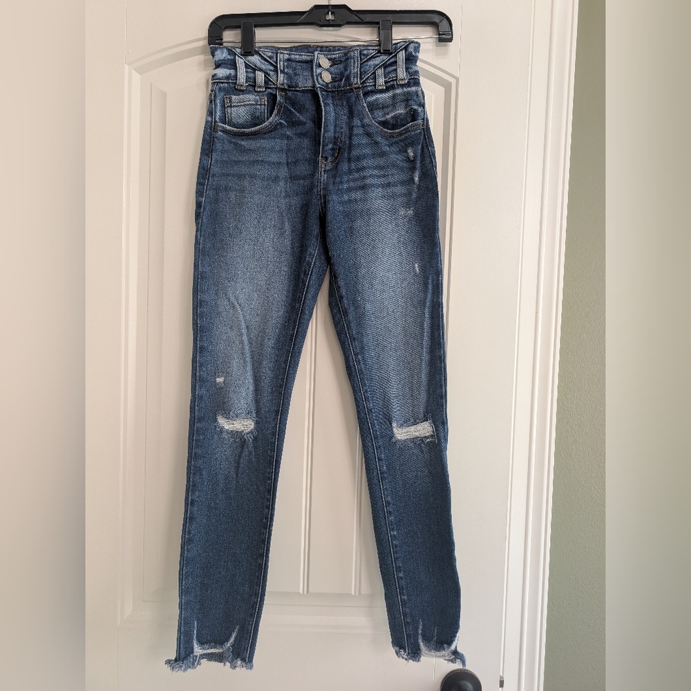 KanCan High Rise Ankle Skinny Size 24